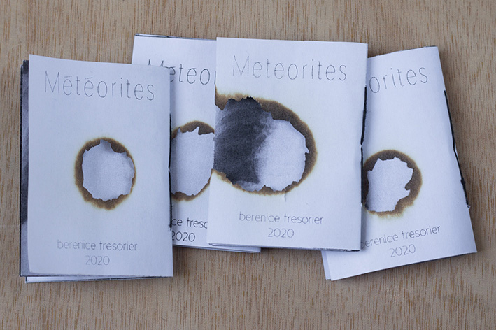 artist book Meteorites